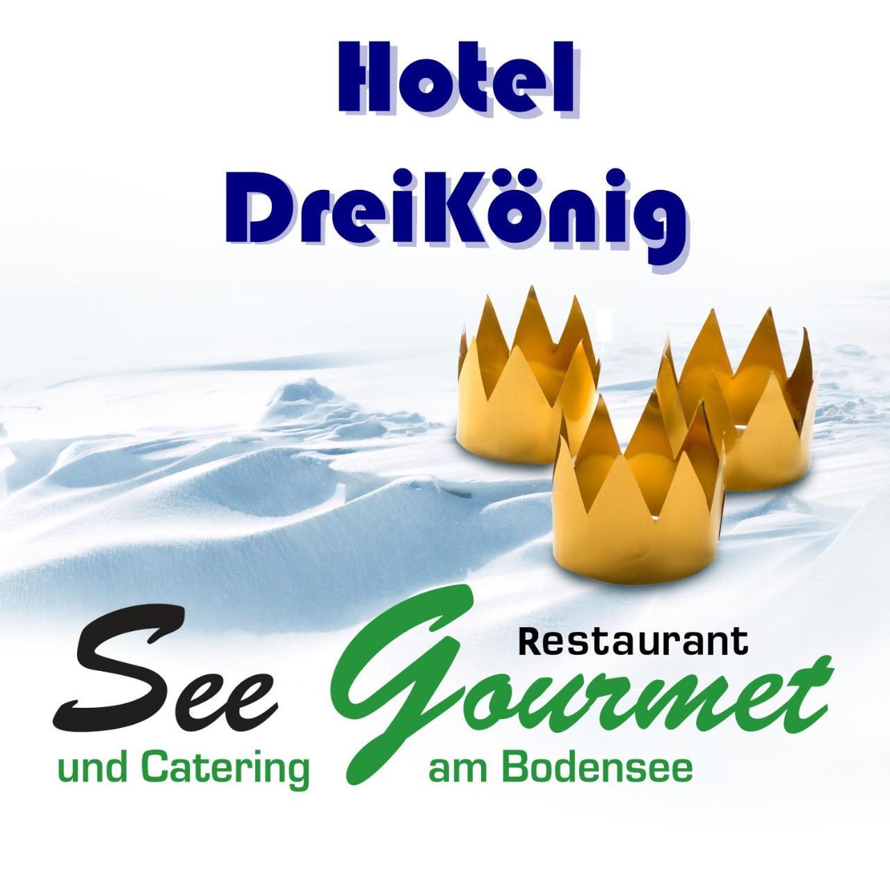 Hotel Dreikoenig & Restaurant Seegourmet Hagnau Bagian luar foto